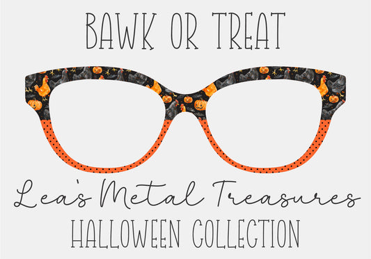 Bawk or Treat Eyewear Frame Toppers COMES WITH MAGNETS