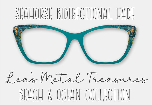 Seahorse Bidirectional Fade Eyewear Frame Toppers COMES WITH MAGNETS