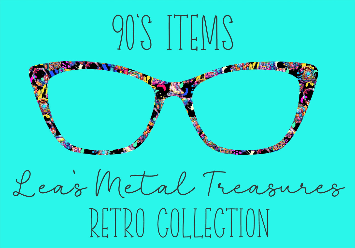 90S ITEMS Eyewear Frame Toppers COMES WITH MAGNETS