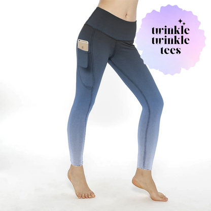 Moonbeam Gradient Full Length Pocket Leggings