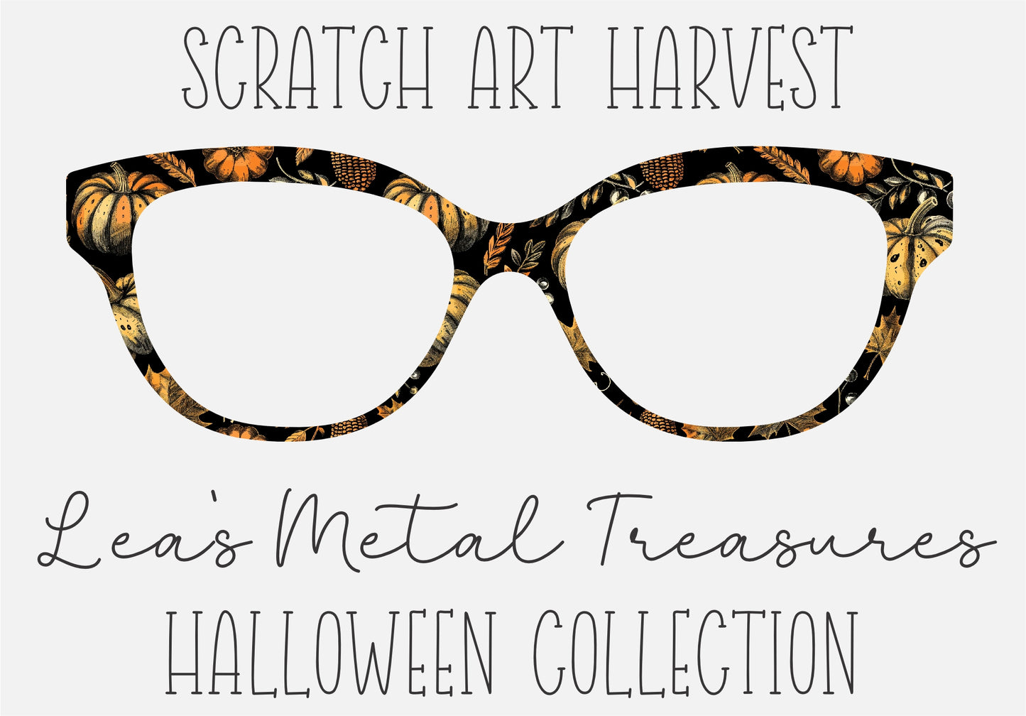 Scratch Art Harvest Eyewear Frame Toppers Comes WITH MAGNETS