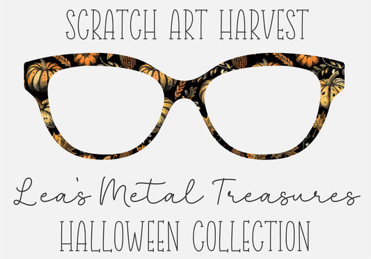 Scratch Art Harvest Eyewear Frame Toppers Comes WITH MAGNETS