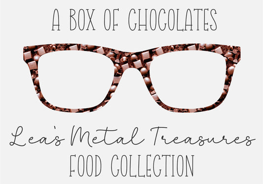 A BOX OF CHOCOLATES Eyewear Frame Toppers COMES WITH MAGNETS