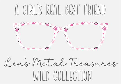 A GIRLS REAL BEST FRIEND Eyewear Frame Toppers COMES WITH MAGNETS