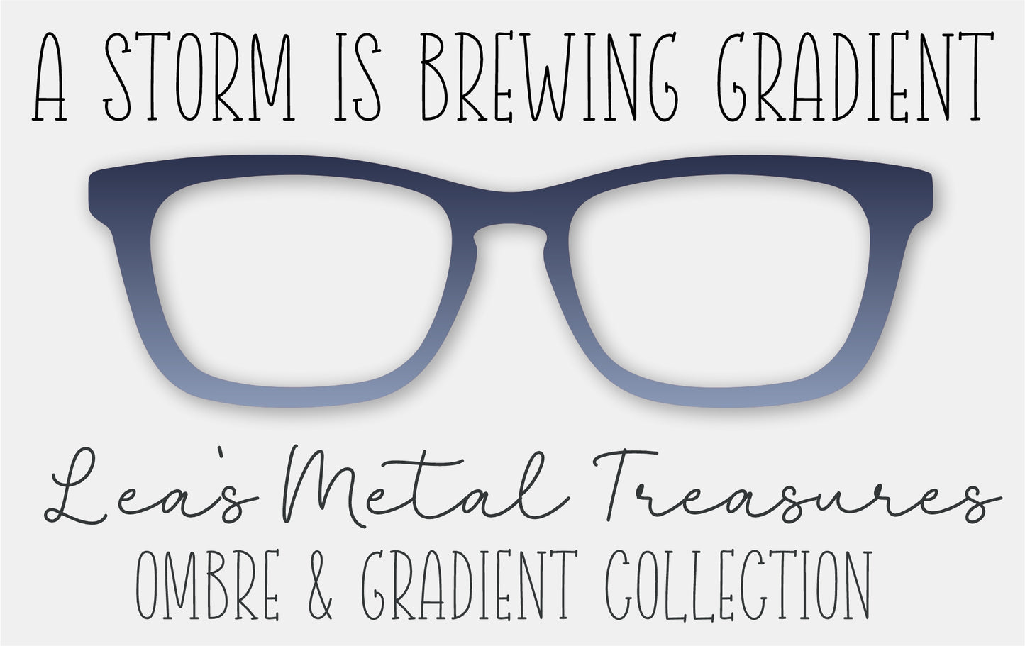 A Storm is Brewing Gradient • Magnetic Eyeglasses Topper