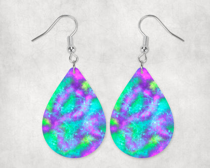 Abstract Thoughts Neon Tort • Magnetic Eyeglasses Toppers