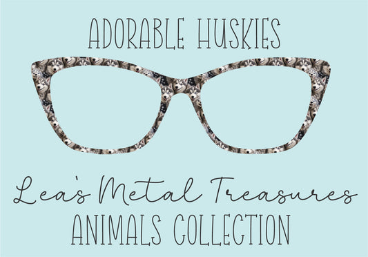 ADORABLE HUSKIES Eyewear Frame Toppers COMES WITH MAGNETS
