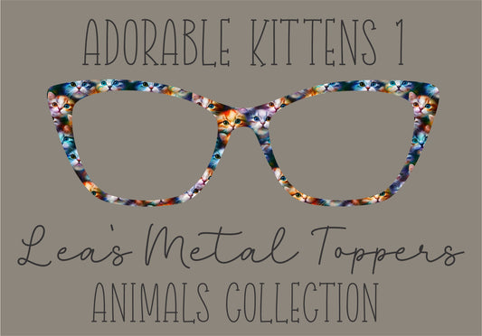 ADORABLE KITTENS 1 Eyewear Frame Toppers COMES WITH MAGNETS