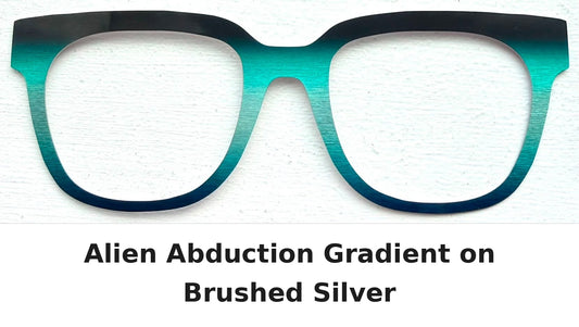 Alien Abduction Gradient Eyewear Frame Toppers