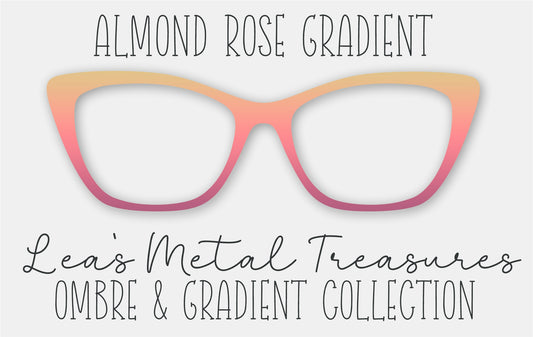 Almond Rose Gradient Eyewear Frame Toppers
