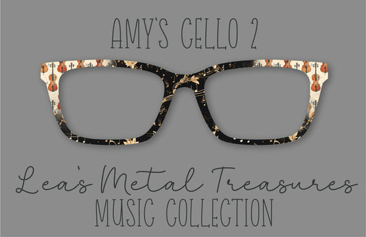 Amy's Cello 2 Eyewear Frame Toppers COMES WITH MAGNETS