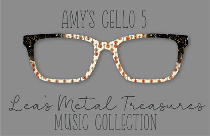 Amy's Cello 5 Eyewear Frame Toppers COMES WITH MAGNETS