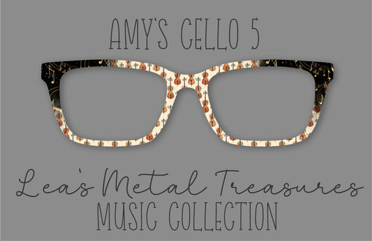 Amy's Cello 5 Eyewear Frame Toppers COMES WITH MAGNETS