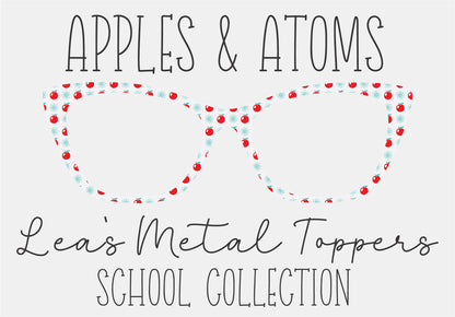 APPLES AND ATOMS Eyewear Frame Toppers COMES WITH MAGNETS
