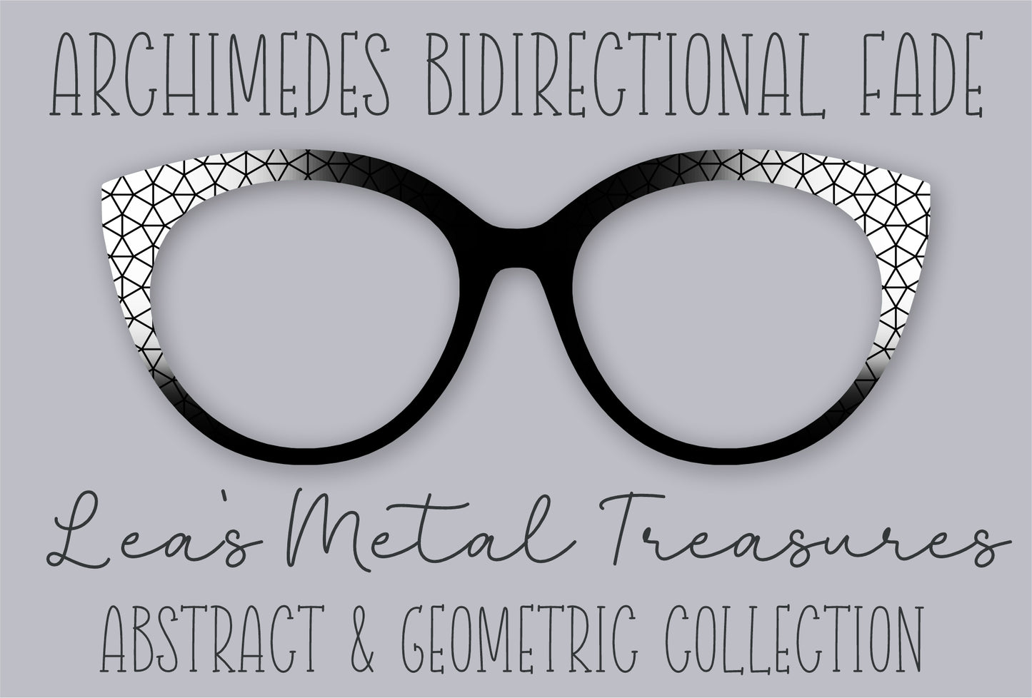 Archimedes BiDirectional Fade • Magnetic Eyeglasses Toppers