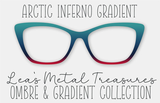 ARCTIC INFERNO GRADIENT Eyewear Frame Toppers