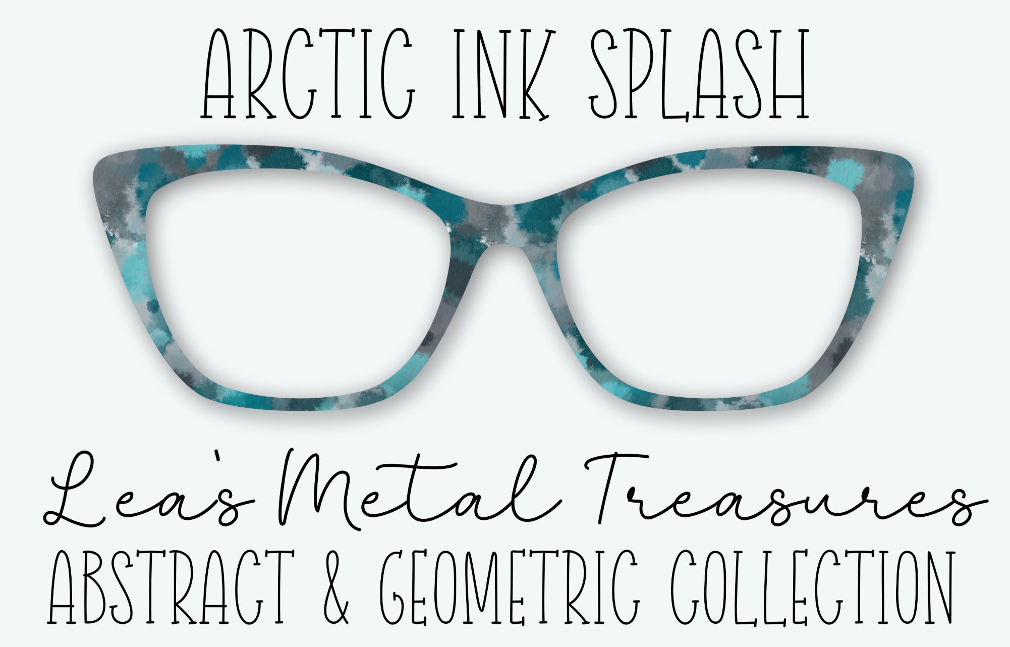 Arctic Ink Splash Eyewear Frame Toppers – Twinkle Twinkle Tees