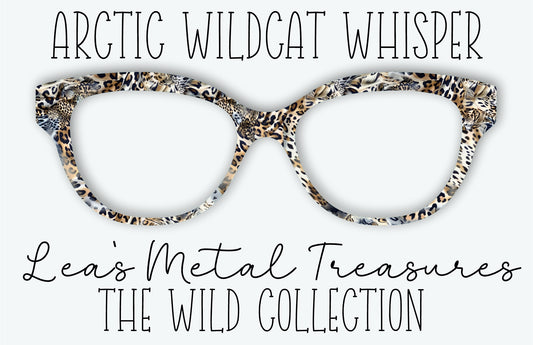 Arctic Wildcat Whisper Eyewear Frame Toppers