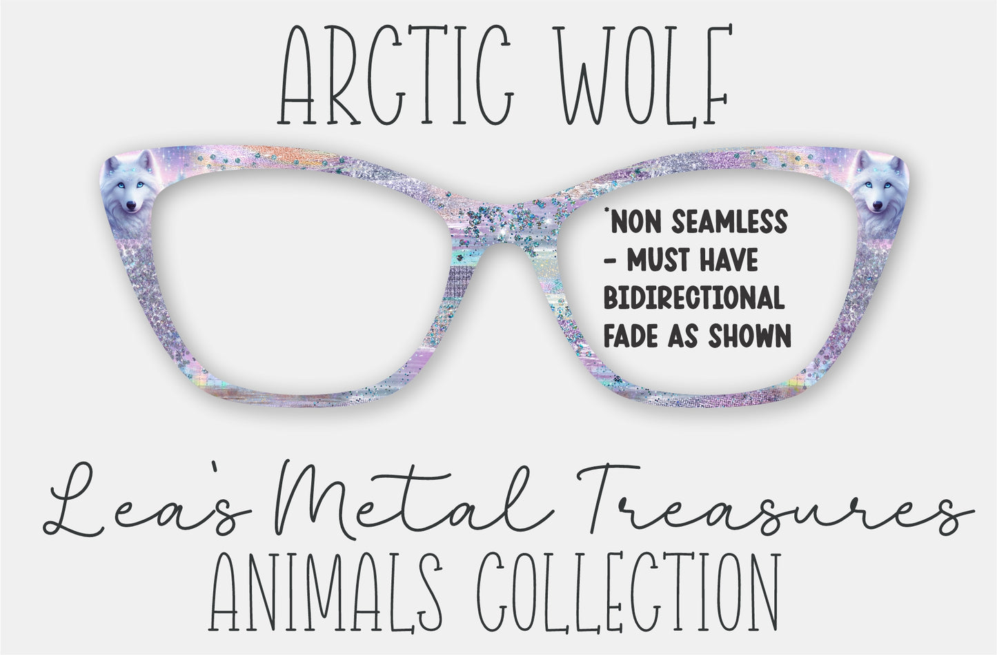 Arctic Wolf Eyewear Frame Toppers