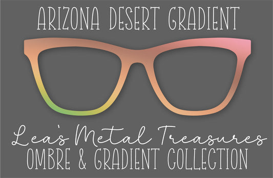 Arizona Desert Gradient Eyewear Frame Toppers COMES WITH MAGNETS