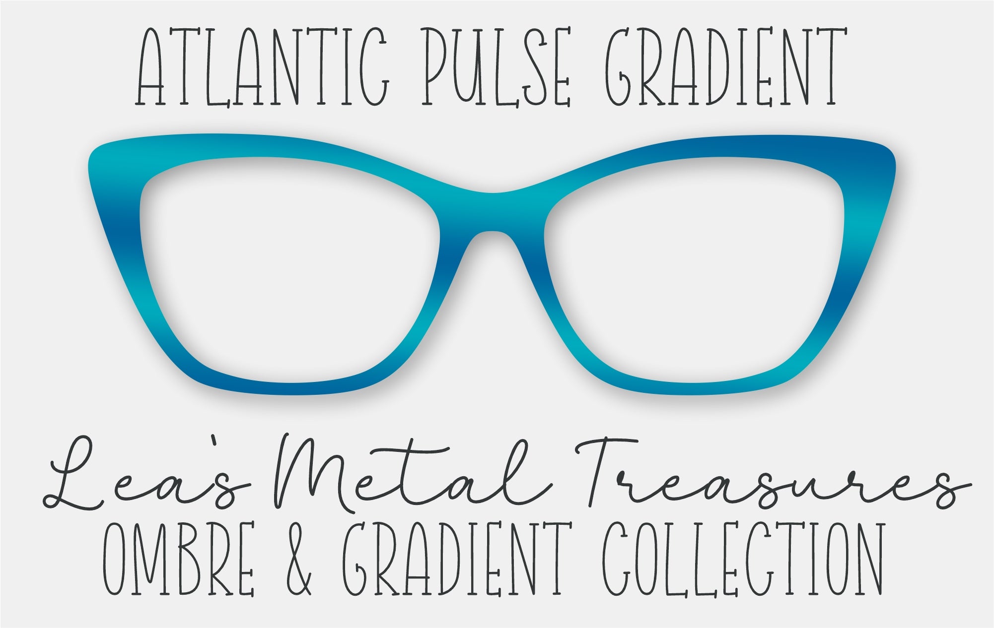Atlantic Pulse Gradient Eyewear Frame Toppers – Twinkle Twinkle Tees