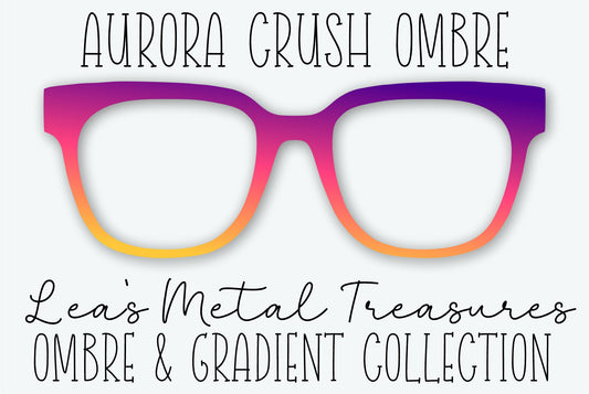 Aurora Crush Ombre Eyewear Frame Toppers