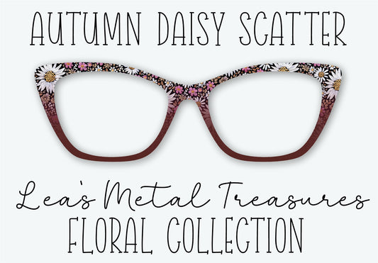 AUTUMN DAISY SCATTER Eyewear Frame Toppers