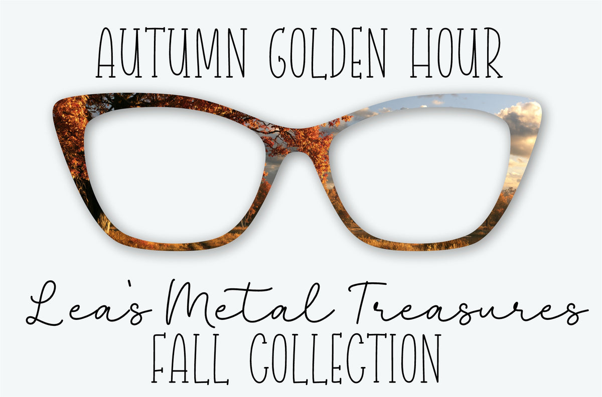 AUTUMN GOLDEN HOUR Eyewear Frame Toppers