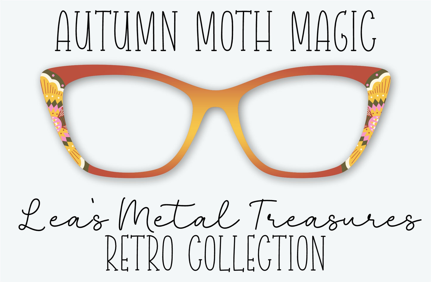 AUTUMN MOTH MAGIC Eyewear Frame Toppers • Subscription Box Semi Exclusive COMING SEPTEMBER 2026 • FROM AUGUST 2026 BOX