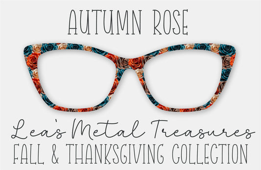 AUTUMN ROSE Eyewear Frame Toppers • October 2025 Topper of the Month