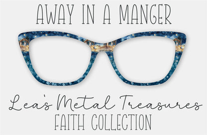 AWAY IN A MANGER Eyewear Frame Toppers
