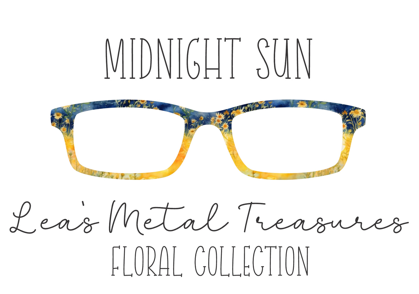 Midnight Sun Eyewear Frame Toppers COMES WITH MAGNETS