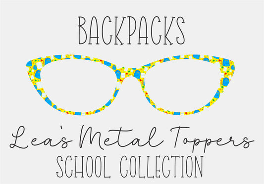 BACKPACKS Eyewear Frame Toppers COMES WITH MAGNETS