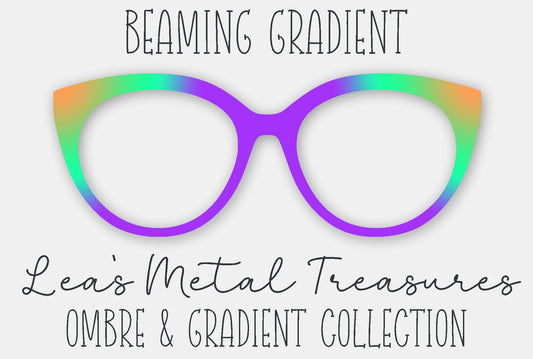 Beaming Gradient Eyewear Frame Toppers