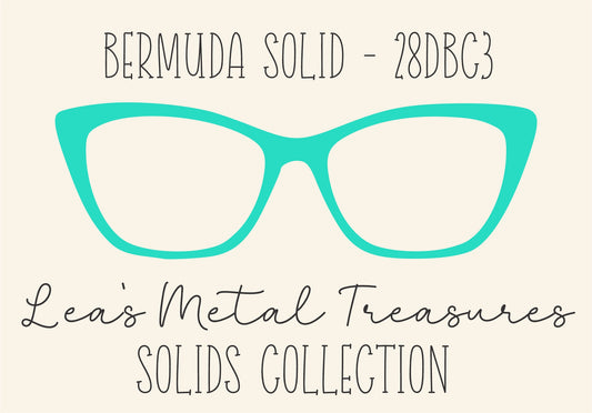 BERMUDA SOLID 28DBC3 Eyewear Frame Toppers COMES WITH MAGNETS