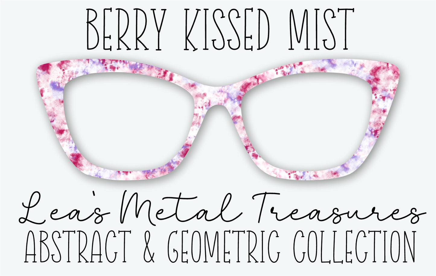 BERRY KISSED MIST Eyewear Frame Toppers