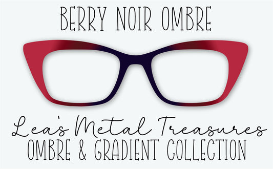 Berry Noir Ombre Eyewear Frame Toppers
