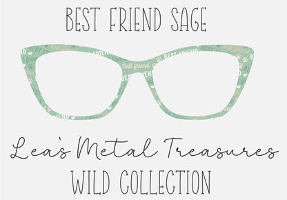 BEST FRIEND SAGE Eyewear Frame Toppers COMES WITH MAGNETS