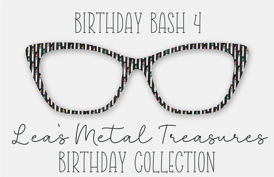 Birthday Bash 4 Eyewear Frame Toppers COMES WITH MAGNETS