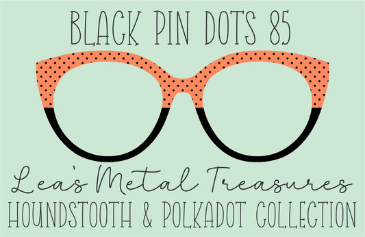 Black Pin dots 85 • Magnetic Eyeglasses Toppers