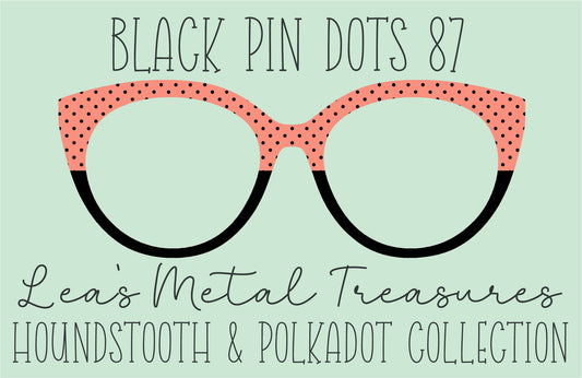 Black Pin dots 87 • Magnetic Eyeglasses Toppers