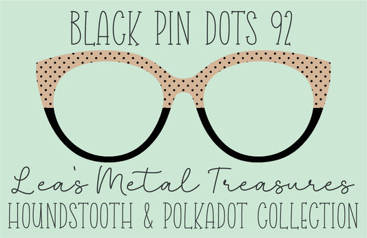 Black Pin dots 92 • Magnetic Eyeglasses Toppers