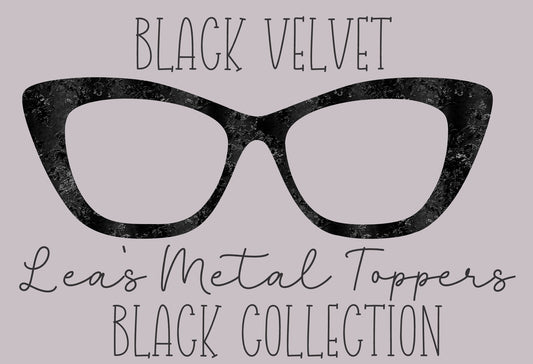 BLACK VELVET Eyewear Frame Toppers COMES WITH MAGNETS