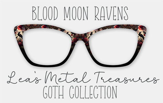 Blood Moon Ravens Eyewear Frame Toppers