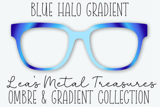 Blue Halo Gradient Eyewear Frame Toppers