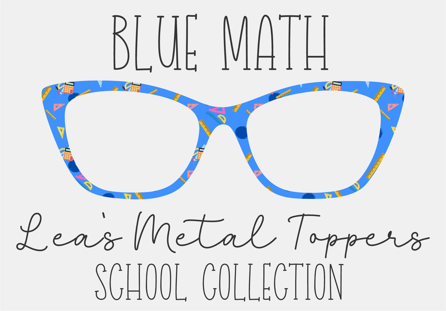 BLUE MATH Eyewear Frame Toppers COMES WITH MAGNETS