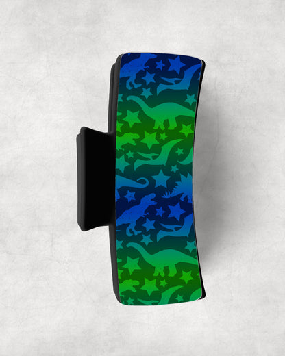 Blue and Green Gradient Dinos Eyewear Frame Toppers