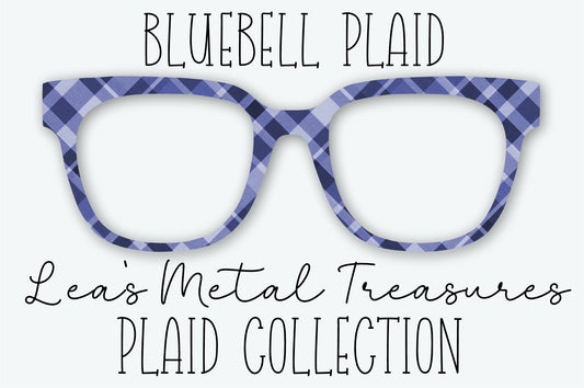 BLUEBELL PLAID Eyewear Frame Toppers SEPTEMBER 2026 TOPPER OF THE MONTH