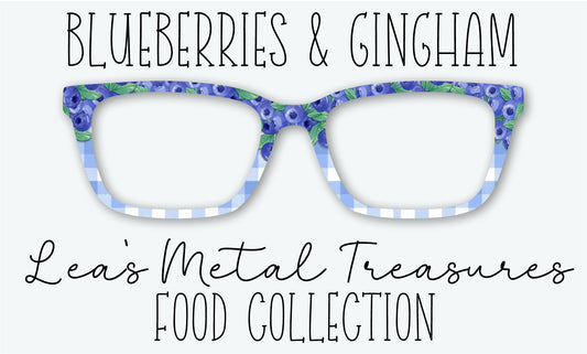 BLUEBERRIES & GINGHAM Eyewear Frame Toppers