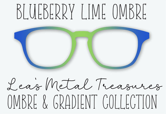 BLUEBERRY LIME OMBRE Eyewear Frame Toppers